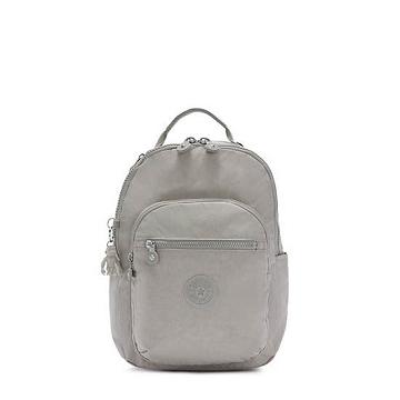 Kipling Seoul Small Classic Tablet Backpacks Grey Gris | AU 1860PJ